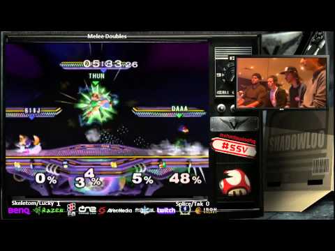 SSV Melee Doubles - Lucky+Skeletom vs Splice+Tak