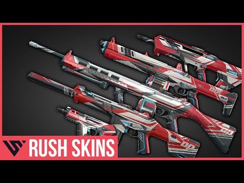 Valorant | ALL Rush Weapon Skins Showcase & Gameplay