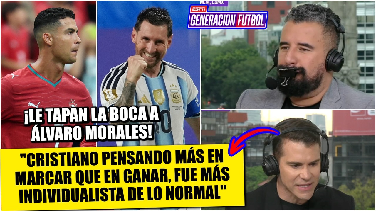 CRISTIANO RONALDO fue INDIVIDUALISTA. Le hizo daño el HAT TRICK de MESSI, dijo DIPP | Generación F