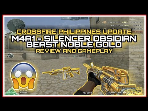 CFPH: M4A1 - S OBSIDIAN BEAST NOBLE GOLD GAMEPLAY & REVIEW