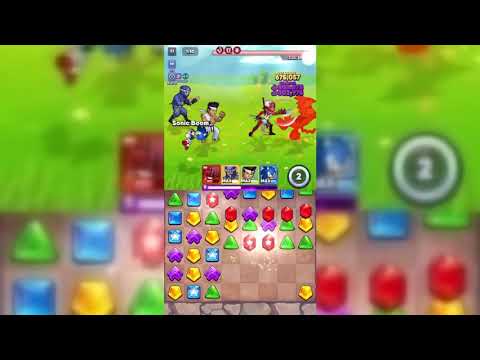 Sega Heroes - over 100M damage boss fight