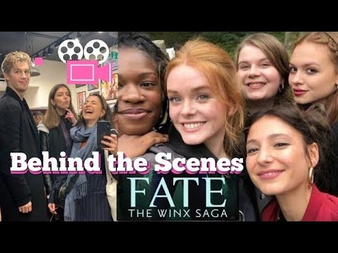 Fate the winx saga Bloopers - Behind The Scenes - Cast fun