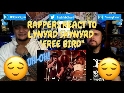 Rappers React To Lynyrd Skynyrd "Free Bird"!!! LIVE