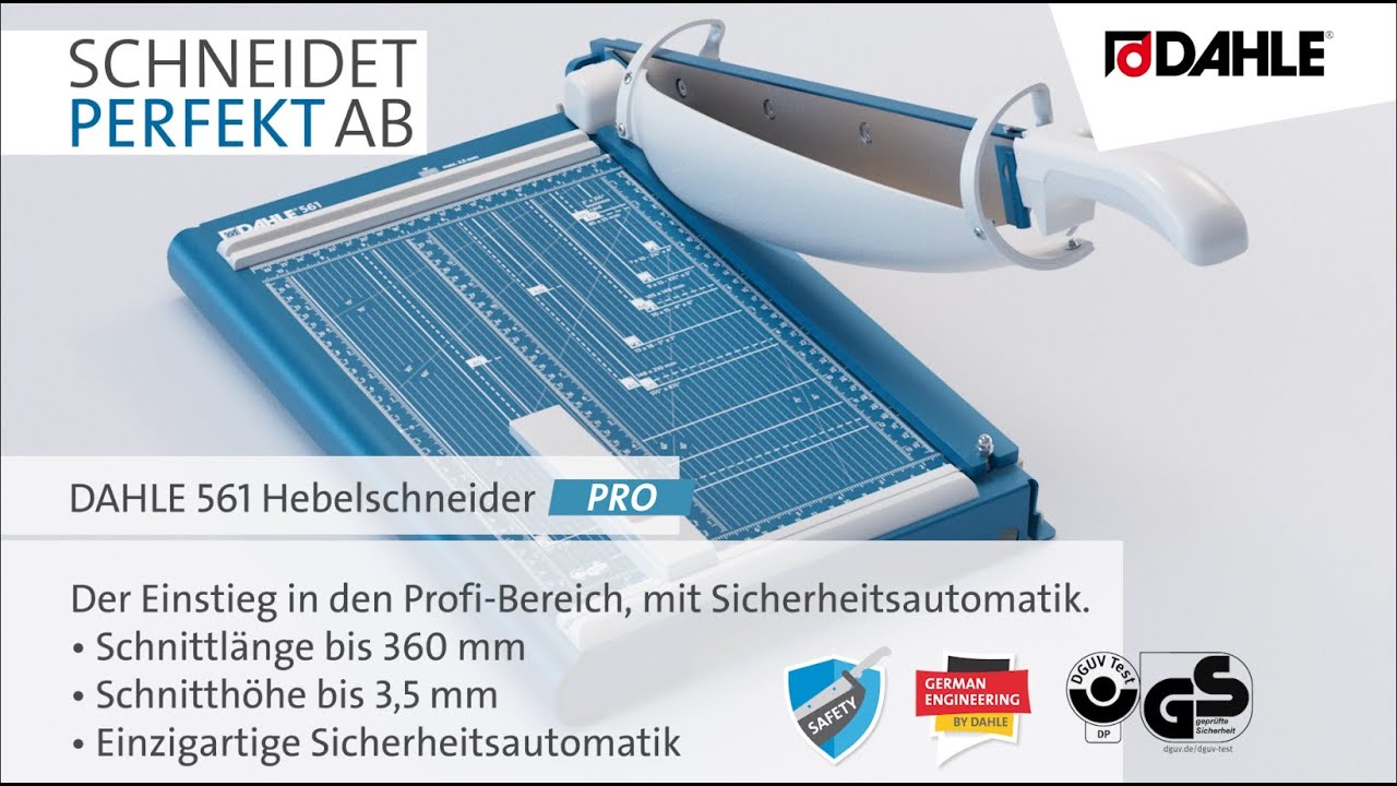 Ghilotina Dahle 561, A4, 35 coli