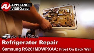 Samsung Refrigerator Repair - Not Cooling - PCB Main