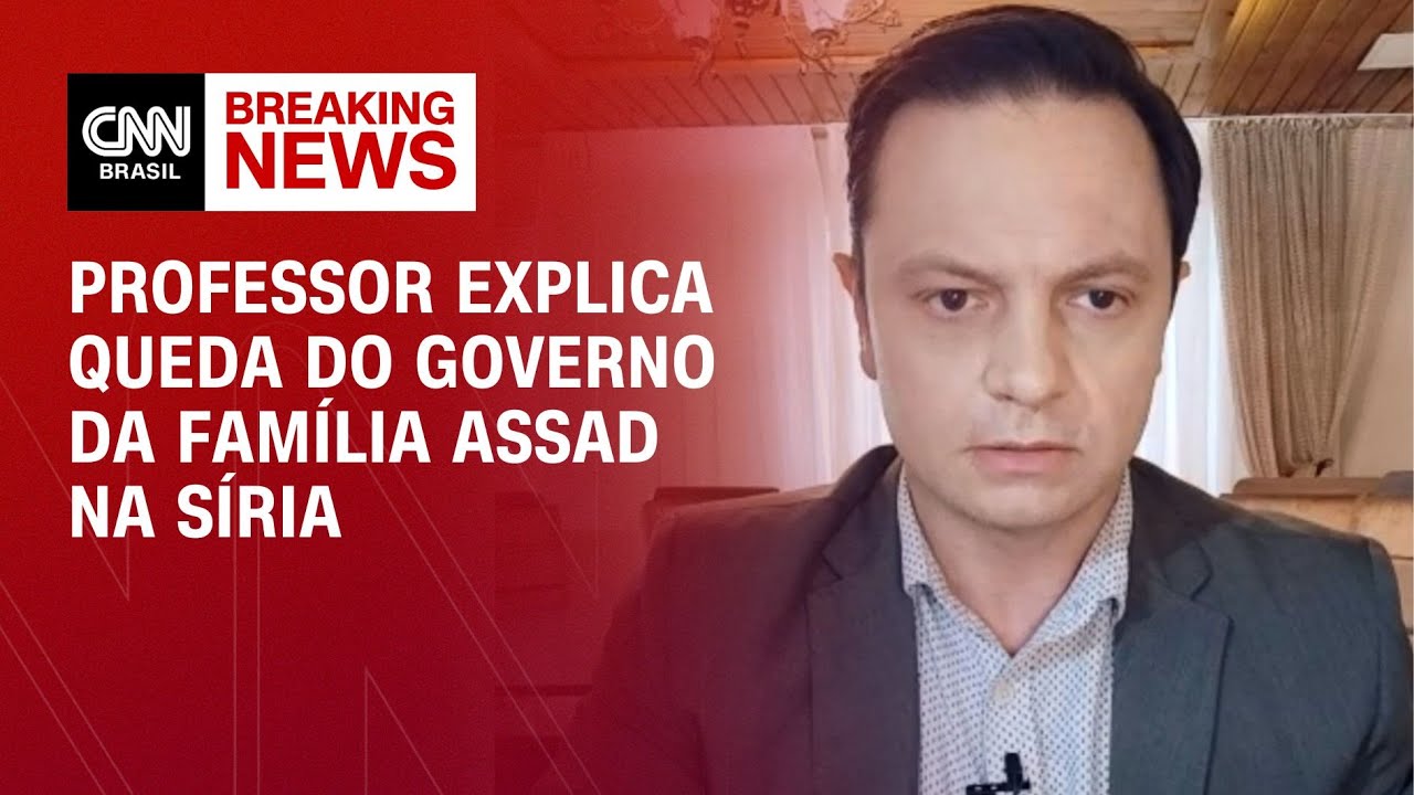 Professor explica queda do governo da família Assad na Síria | AGORA CNN