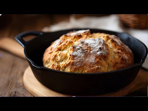 Irish Soda Bread 🇮🇪 #quickbreadrecipe   #noyeastbread   #delicious #homeingredients  # Easy #healthy