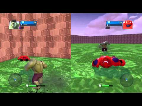 FIGHT BAYMAX VS HULK