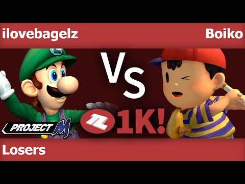 TLOC 1K  - ilovebagelz (Luigi) vs FS | Boiko (Ness) Losers - PM part 2