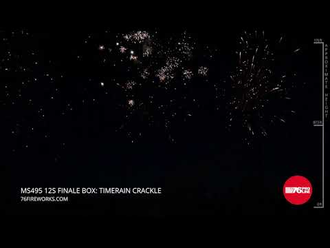 MS495 12s Finale Box Timerain Crackle – 12 shot