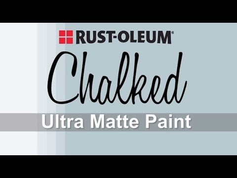 How to Video: How to Apply Rust-Oleum Chalked Paint