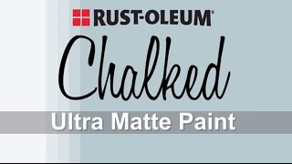 Thumbnail for How to Apply Rust-Oleum Chalked Paint