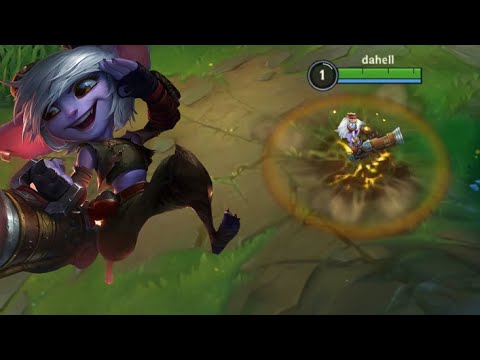 Wild Rift: New Champion Tristana (Marksman) Gameplay