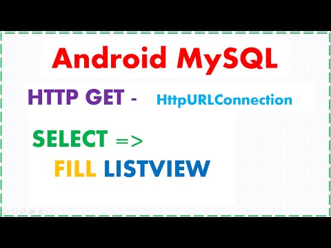 Android PHP MySQL Ep.02 : HTTP GET - Retrieve,Show In ListView