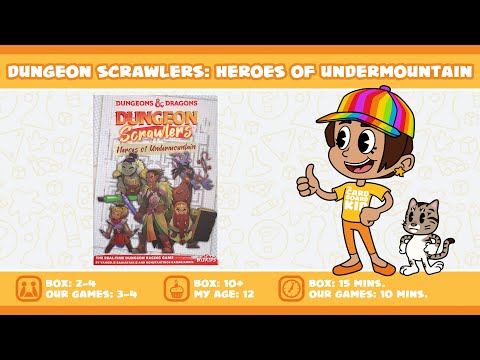 The Cardboard Kid - 305: Dungeons & Dragons: Dungeon Scrawlers – Heroes of Undermountain