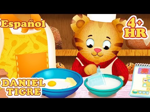 Daniel aprende a cocinar (episodios completos) | Daniel Tigre en Español