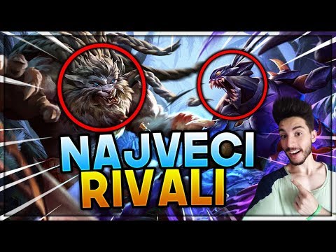 KHA'ZIX i RENGAR *NAJVECI RIVALI* LOL-a! 😱 MISTERIJE U LOL-u!