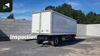 Rohde Schlumbohm & Deichslanh 2 axles Ladebordwand Tailgate closed box trailer | Image 4 - Autoline