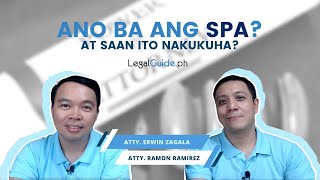 Ano ba ang SPA (Special Power of Attorney)