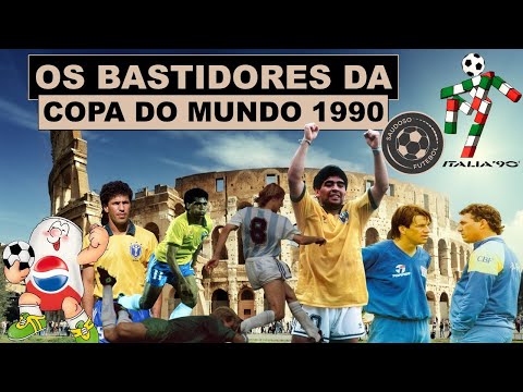 OS BASTIDORES DA COPA DO MUNDO DE 1990!