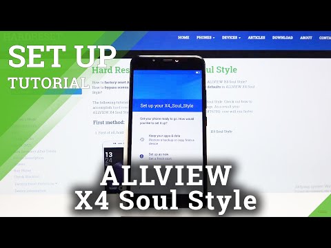 How to Set Up ALLVIEW X4 Soul Style – Configurations