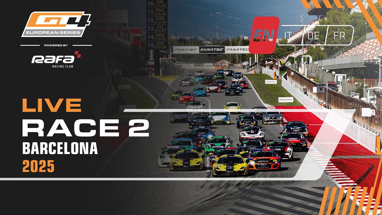 LIVE I Race 2 I Barcelona 2025