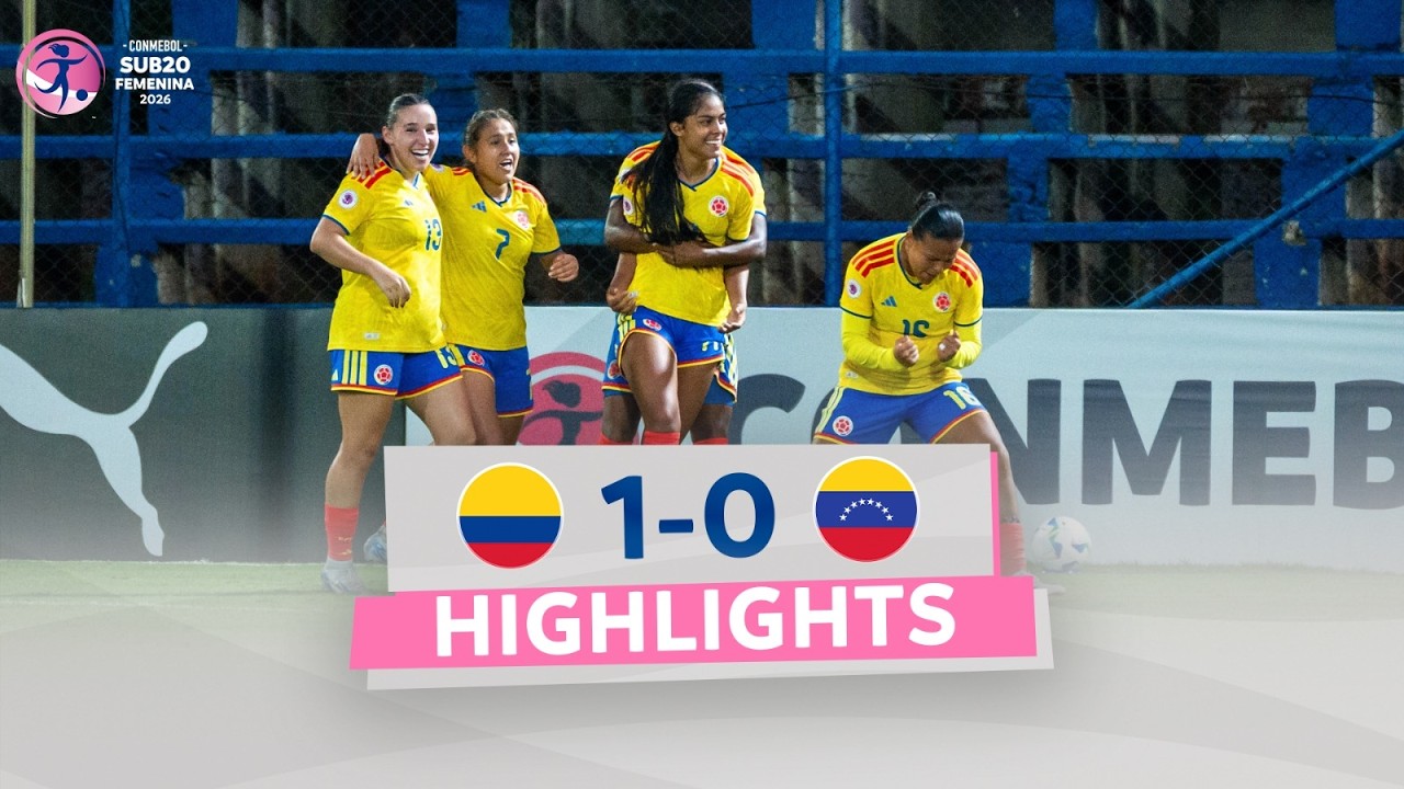 Colombia U20 vs Venezuela U20 Highlights