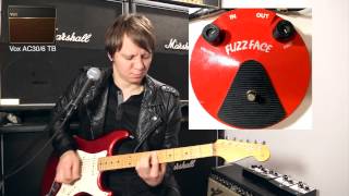 Dunlop JD-F2 Fuzzface Distortion - відео 2