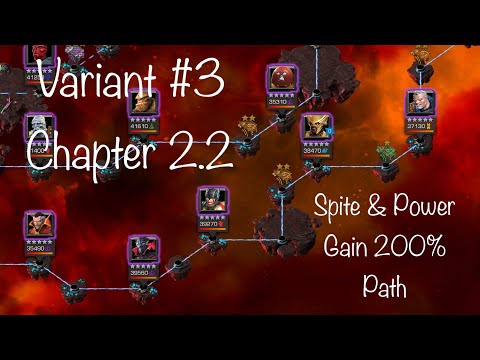 Variant #3 Ch. 2.2 - vs Dr Strange, Sym Supreme, Thor Rag, Heimdall, Cable, Loki, Mephisto, Storm