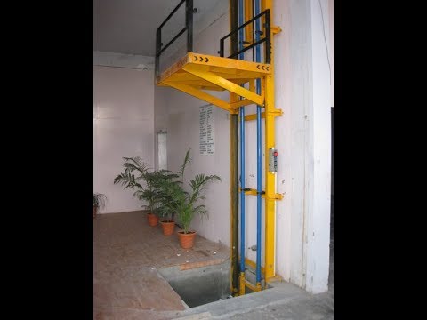 Industrial goods lift elevator