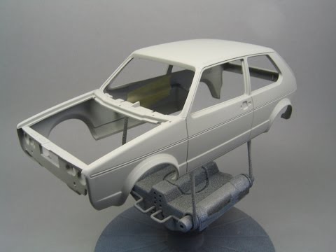How To: Prepare the body of your scale model before paint