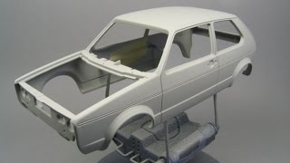 How To: Prepare the body of your scale model before paint