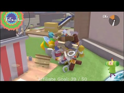 ROLLING Up the Competition! | Katamari Damacy REROLL Part 1