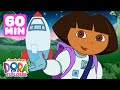 Dora Learns About Science Space 1 Hour Compilation Dora The Explorer
