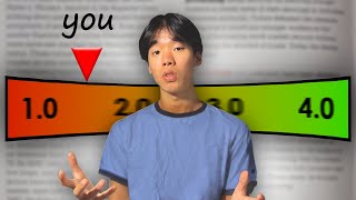 If you have less than a 3.5 GPA, please watch this video