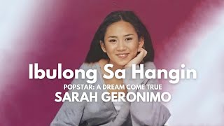 Sarah Geronimo - ibulong sa hangin ( lyrics video )