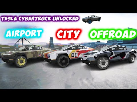 Extreme Car Driving Simulator Tesla Cybertruck Unlocked!!!