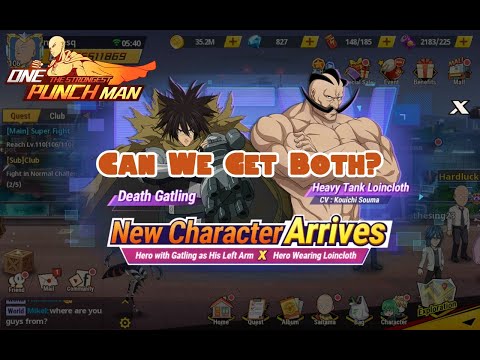 Pulling For Death Gatling & Heavy Tank Loincloth (Unexpected Surprises) One Punch Man The Strongest