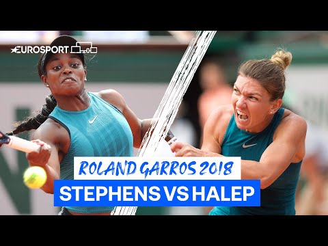 Simona Halep vs Sloane Stephens Final | 2018 Roland Garros | Eurosport Tennis
