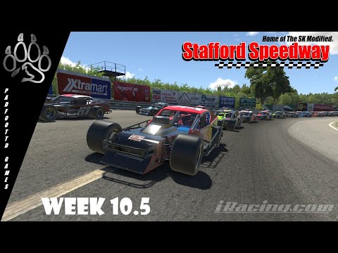 IRacing: Stafford Motor Speedway Weekly Series | SK Modifieds | Week 10.5