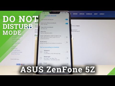 How to Do Not Disturb in ASUS ZenFone 5Z – Do Not Disturb Settings