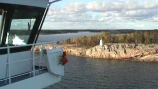 preview picture of video 'MS Helgaland  -  Einlaufen Oxelösund  (Schweden)'
