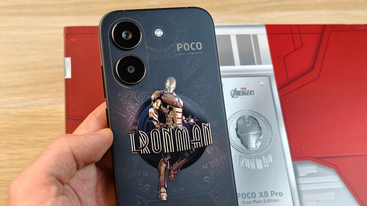 POCO X8 PRO IRON MAN EDITION - ЛИМИТИРОВАННАЯ ВЕРСИЯ ОБЗОР!