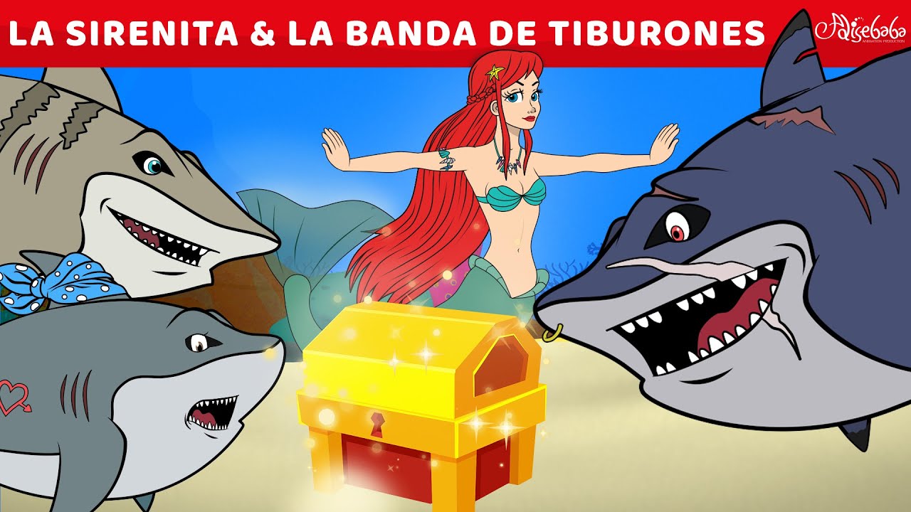 La Sirenita Aria 11 : La banda de tiburones y el cofre dorado | Cuentos infantiles en Español