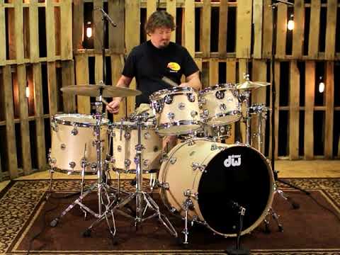Dw Collector's Series Shell Pack  Satin Oil Natural with Chrome Hardware