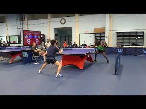 Westchester Table Tennis Center July 2021 Singles Semi Final - Felix Lartey vs Kai Zhang
