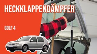 Youtube thumbnail of video "Wie Golf 4 Heckklappendämpfer wechseln 🗜️"