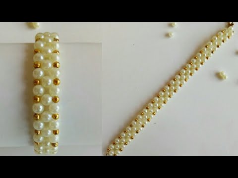 Bracelet/Beaded bracelets/How to make bracelets/friendship band/making bracelets/Pearl bracelet/DIY Video