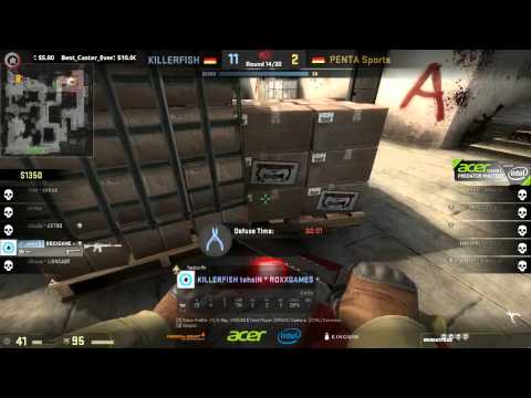 APM 2015: KillerFish vs PENTA (Dust2)