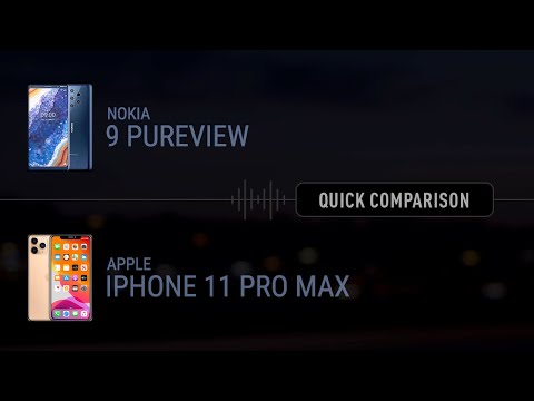 Nokia 9 PureView vs Apple iPhone 11 Pro Max // Comparison